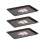 Wham Wham Non-Stick Baking Tray (Set of 3 (32x23x1.5 cm)),F35 1