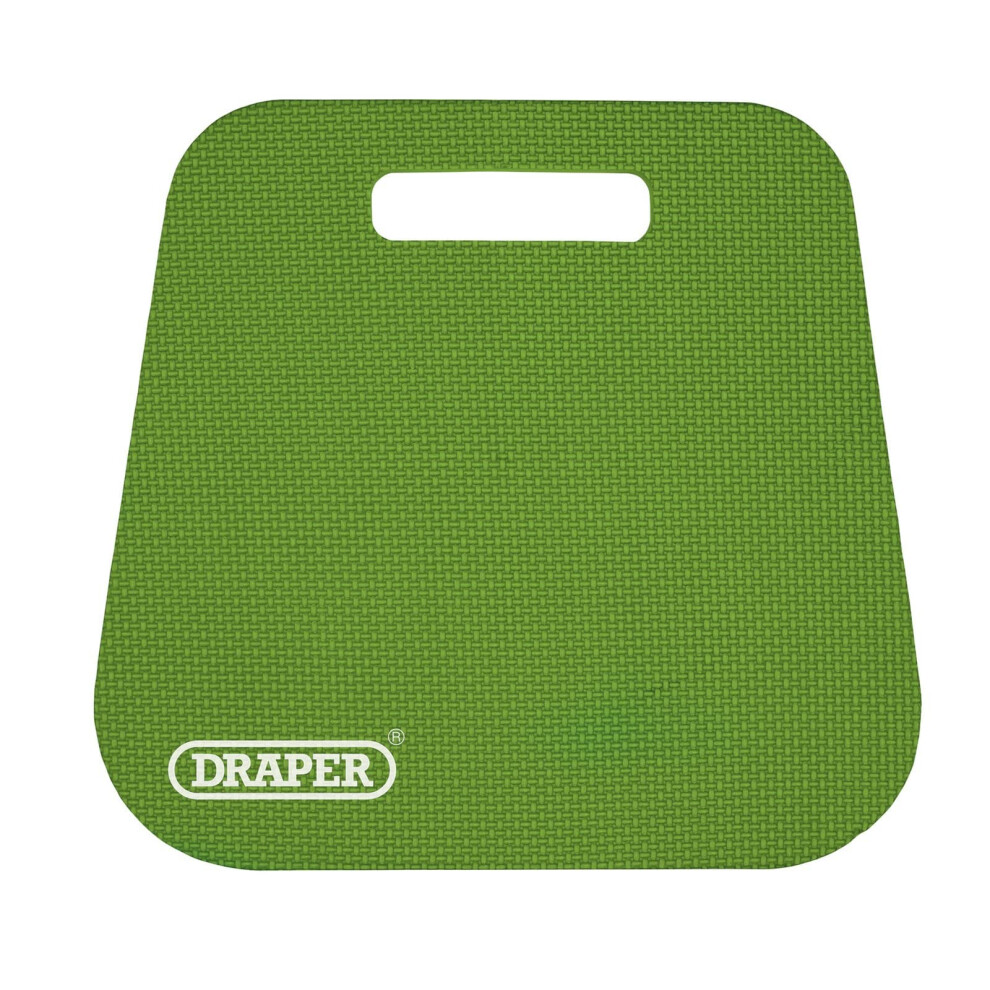 Draper 20Mm Dense Garden Kneeler | 330X290mm Eva Foam Kneeling Pad With Handle | Water Resistant Gardening Kneeling Mat | Cushione