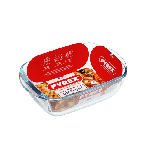 Pyrex PYREX Prepware Rectangular Glass Dish 23 x 15 cm – 1.1 L 1