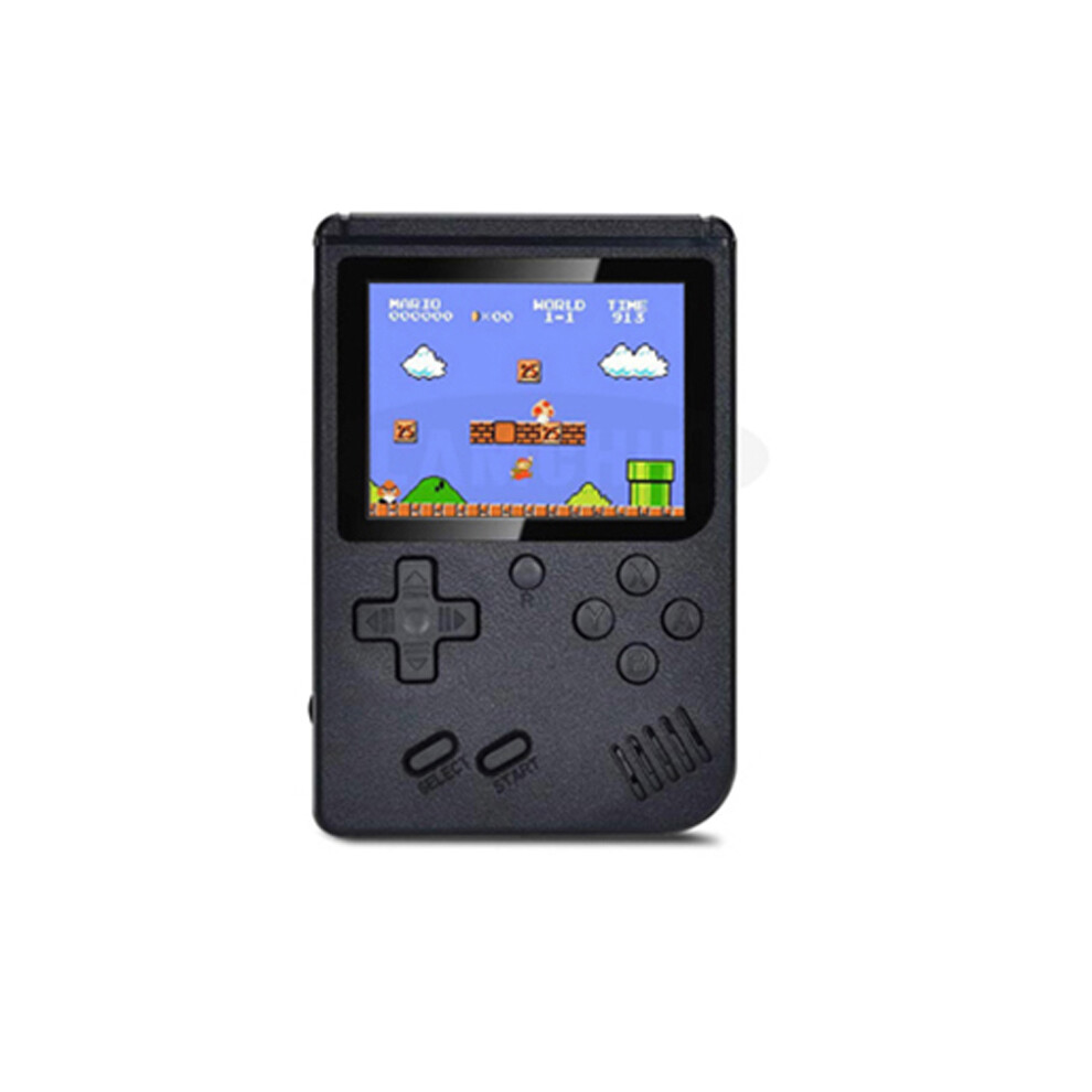 (, Without Gamepad) Christmas Gift Portable Mini Retro Game Console Handheld Player 3.0 Inch Built-In 500 Games Black 110691711076