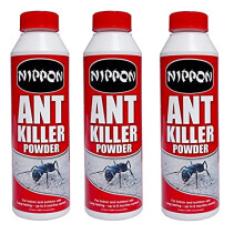 3 x Nippon Ant Killer Powder Indoor Outdoor Ant Crawling Insect Wasp Nests 300g