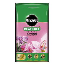 Miracle Gro Peat Free Premium Orchid Potting Compost With Vital Minerals 6L Bag