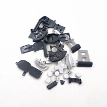 (Grey) 24PCS ZL ZR L R ABXY D-Pad Trigger Volume Repair Parts For Nintendo Switch Lite