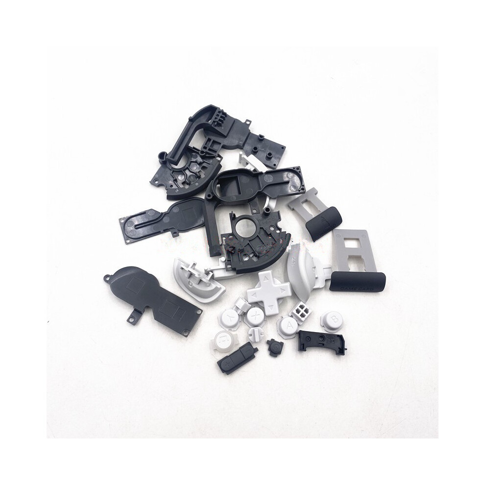 (Grey) 24Pcs Zl Zr L R Abxy Volume Home Buttons Card Slot Parts For Nintendo Switch Lite Grey 110691712226