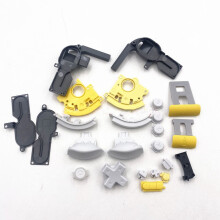 (Yellow) 24PCS ZL ZR L R ABXY D-Pad Trigger Volume Repair Parts For Nintendo Switch Lite
