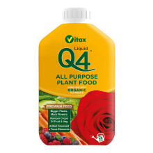 Vitax Q4 All Purpose Liquid Plant Feed, Organic Nutrients, Unique Formula, Optimises Nutrient Uptake, Concentrated, Suitable For I