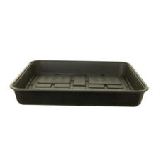 whitefurze Set of 5 Plastic Garden Greenhouse Gravel Tray - Medium Gravel Tray 38cm
