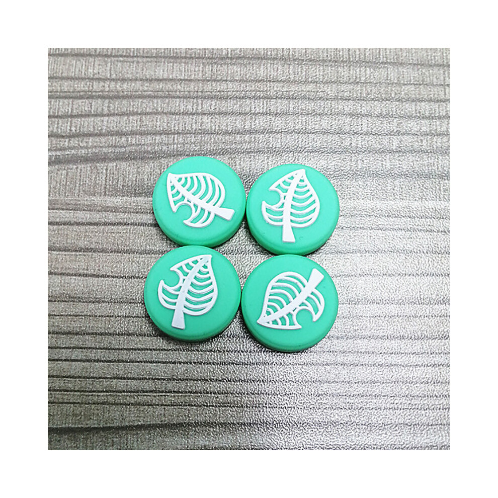 (Green) 4Pcs Thumb Grips Gamepad Cap Rocker Covers For Ns/Switch Lite Joycon Joystick Green 110691713353