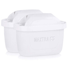 BRITA Maxtra+ Water Filter Cartridge Pack of 2 - Cartridges for All BRITA Water Filters to Reduce Limescale, Chlorine & Taste-Dist