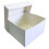 Culpitt 10" Square Cake Boxes - White - Pack of 10 1
