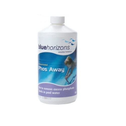 Blue Horizons Swimming Pool Phos Away Phosphate Remover 1lt