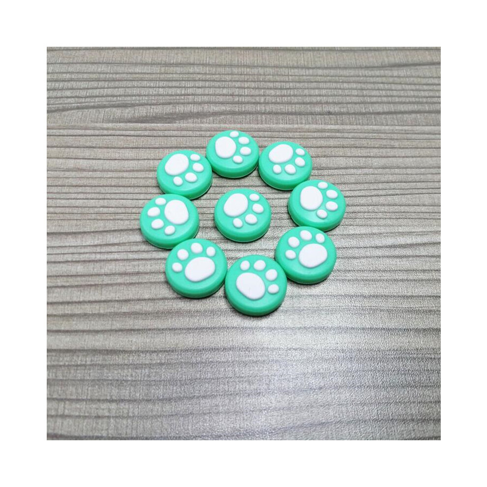 (Green) 4Pcs Thumb Grips Gamepad Cap Rocker Covers For Ns/Switch Lite Joycon Joystick Green 110691713308