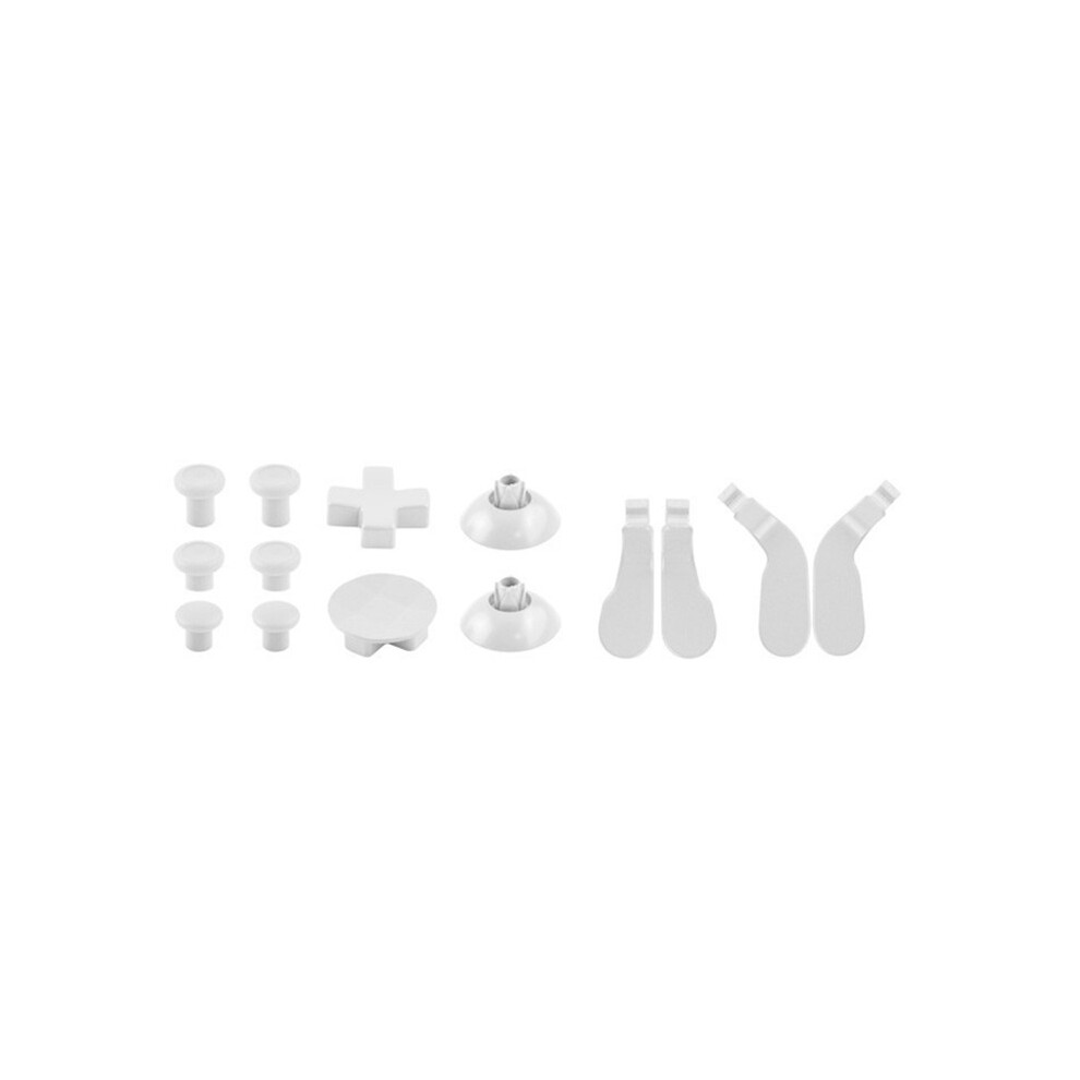 (White) Replacement Parts Bumper Button Trigger Tools Sets For Xbox One Elite Gampad 110691713131