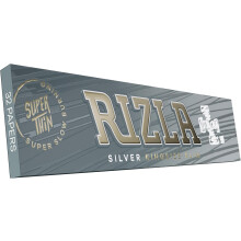 Rizla King Size Slim Silver Full Box Of 50 Booklets