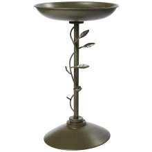 Peckish 60051230 Secret Garden Bird Bath, Green, 10 x 40 x 60 cm