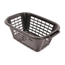 ADDIS 505606 RECTANGULAR LAUNDRY BASKET BLACK