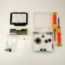 (Transparent) Transparent Shell Housing Case With Screwdriver For Nintendo Game Boy Advance SP