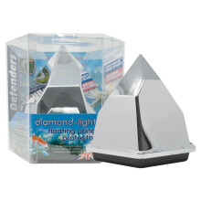 Defenders Diamond-Light Floating Pond Protector Iridescent Floating Diamond Scares Herons and Other Predators from Ponds Using Ref