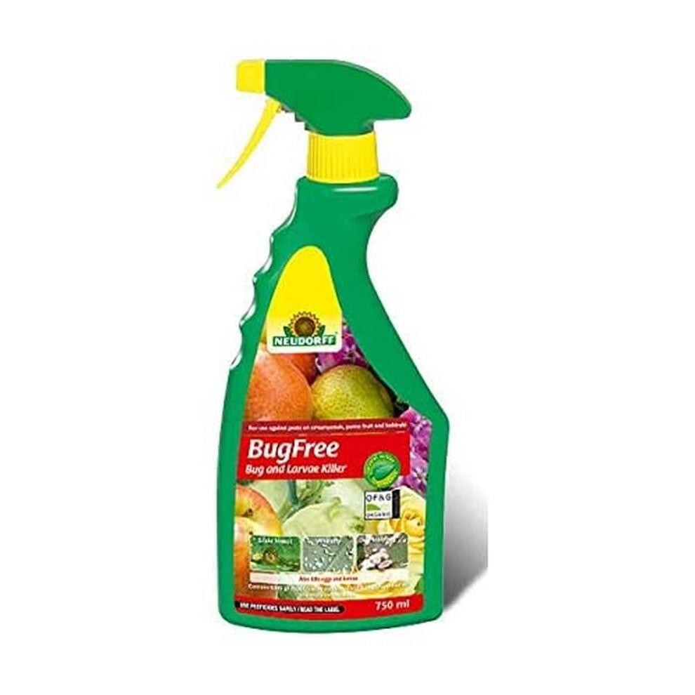 Neudorff Bugfree Bug And Larvae Killer, 750 Ml