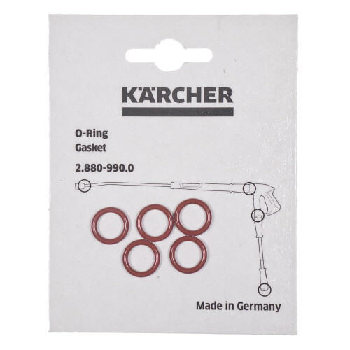 Kärcher Karcher 2.880-990.0 Pack of 5 Replacement O-Rings
