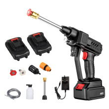 Cordless Pressure Washer,KKnoon Battery Pressure Washer 600PSI High Power Washer Machine with Rechargeable Battery,Portable Pressu