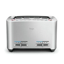 Sage - The Smart Toast - 4-Slice Toaster, 2000 W - Extra Wide Slots, 5 Browning Levels, Automated Lowering, Easy to Clean - Frozen