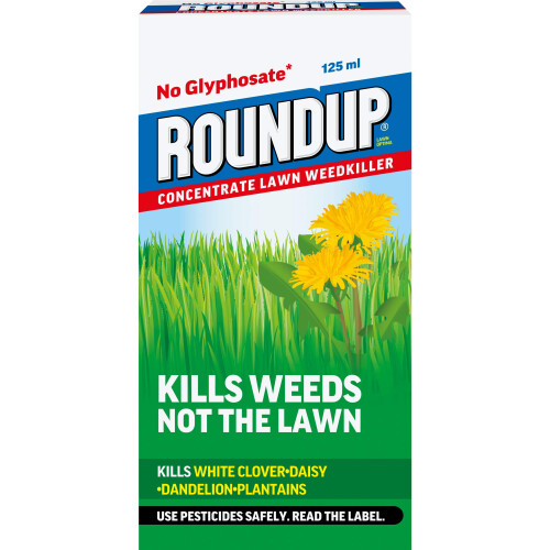 Roundup Roundup FOR LAWNS CONCENTRATE - 125 ml, Coverage 60 m² (Glyphsate Free Weed Killer) Blue
