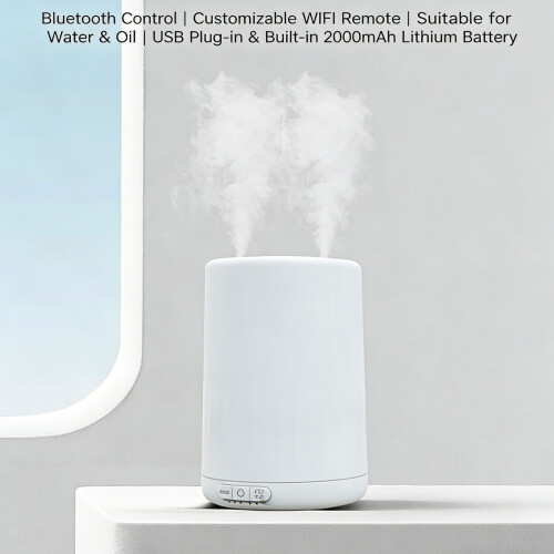 Easy Arrange Essential Oil Disseminator with WiFi-White 2