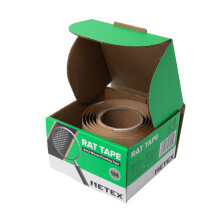 Metex RatTape Rat & Mouse Pest Proofing Tape - 1 Metre Roll With Stainless Steel Mesh Inside. Chew Proof, Creates A Waterproof, Se
