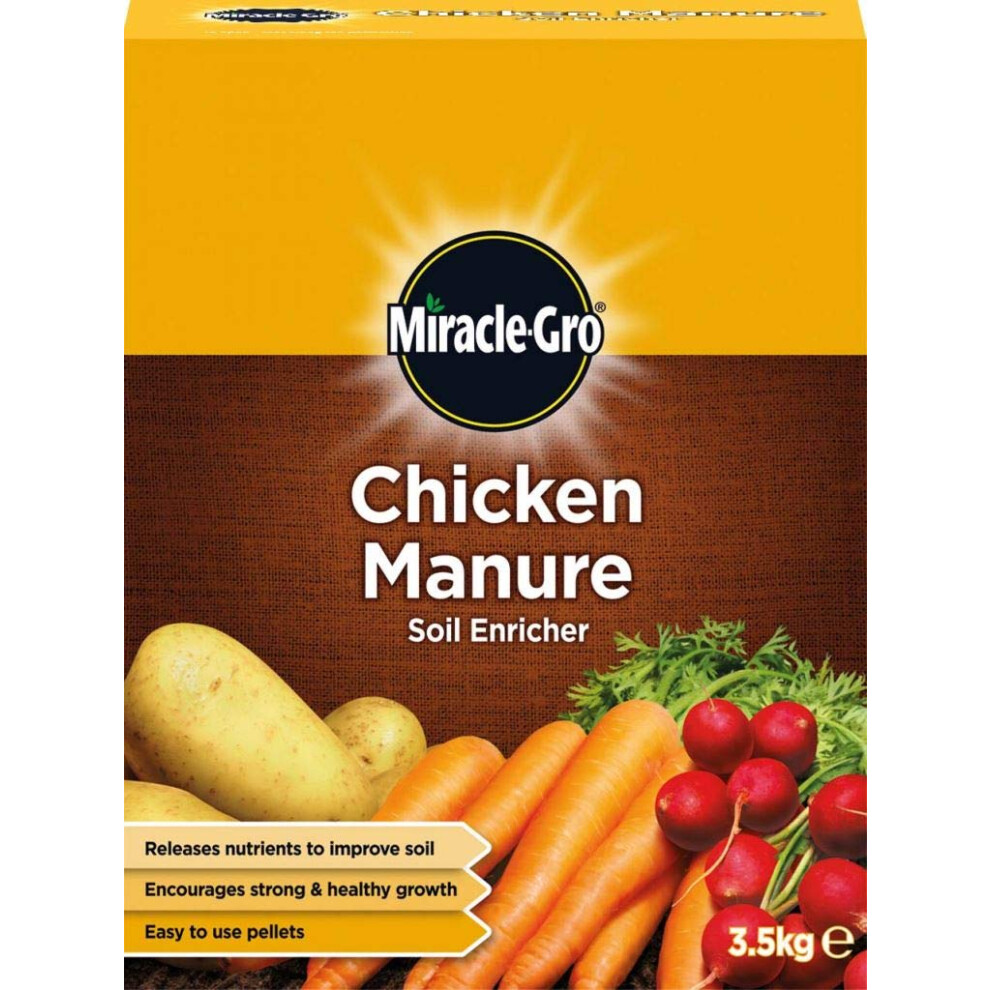 Miracle-Gro M-Gro Chicken Manure 3.5Kg