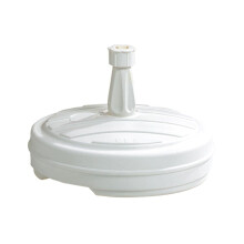 EDA - PIED DE PARASOL - E 42 CM - PLASTIQUE - BLANC