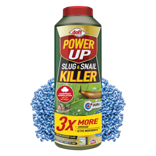 Doff Doff Power Up Slug & Snail Killer - 3X More Powerful, 3X More Coverage Slug Pell