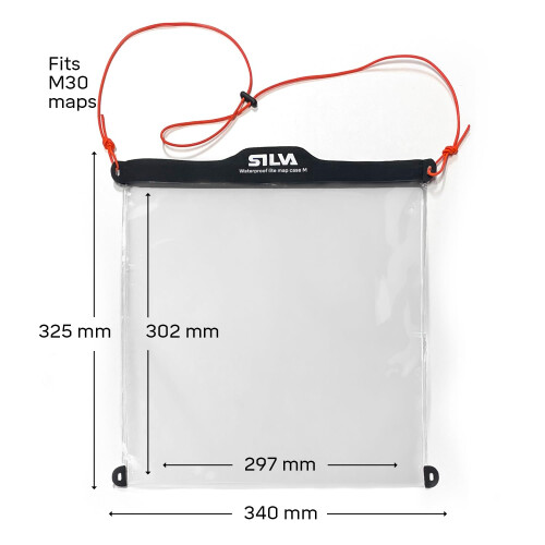 Silva Silva Waterproof Map Case - Lite Medium - 302x297 mm - 1