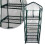 Kingfisher GHPRO Premium 4 Tier Greenhouse - Clear 1