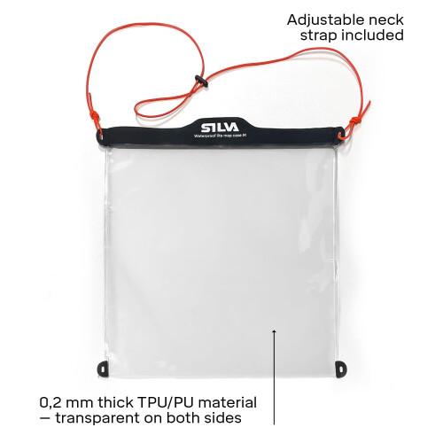 Silva Silva Waterproof Map Case - Lite Medium - 302x297 mm - 2