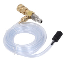 Chemical Injector Kit, Pressure Washer Chemical Injector with 9.8ft Tube, 5000PSI 1/4 inch Nozzle 3/8 Inch Quick Connector Adjusta