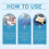 (5PCS) 1-5x Quick Effect Coating Agent,Advanced Ceramic Spray Coating,Multi-Functional Agentl 120ML 5