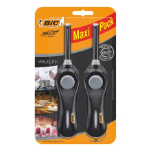 BIC Mega Standard Utility Lighter (Pack of 2) - Black