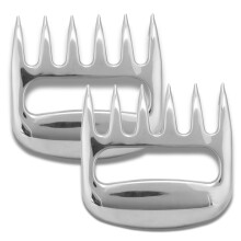 Stainless Steel Meat Claws, Bear Claws Meat Shredder Pulled Pork Shredder Claws for Shredding Handling & Carving Food from Grill S