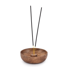 EDHAS Incense Burner Stick Holder Bowl, Ash Catcher Bowl for Home Décor, Meditation, Yoga (12.7cm x 12.7cm x 3.81cm)