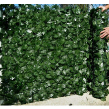 Extra Large High IVY 1.5M by 3M SD2021.5 Wall Artificial Ivy Leaf Hedge Screening Roll Garden Fence Balcony Privacy