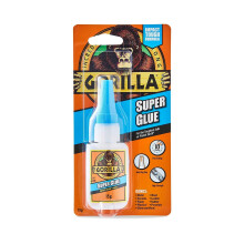 Gorilla Glue Liquid 15g - 3 Pack - Fast-Setting, Impact-Resistant Adhesive with Anti-Clog Cap