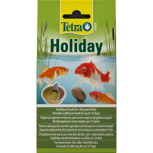 Tetra Holiday Pond Fish Food - 73g - Feed your fish for up to 14 day