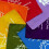 Rainbow Multi Colour Chakra Symbol & Mantra Affirmation Prayer Flags / Bunting 2