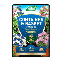 Westland Container & Basket Planting Compost Peat Free Mix 50L (11400015)