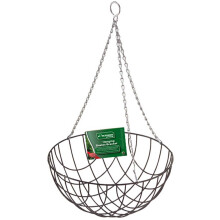 Green Hanging Basket 14"