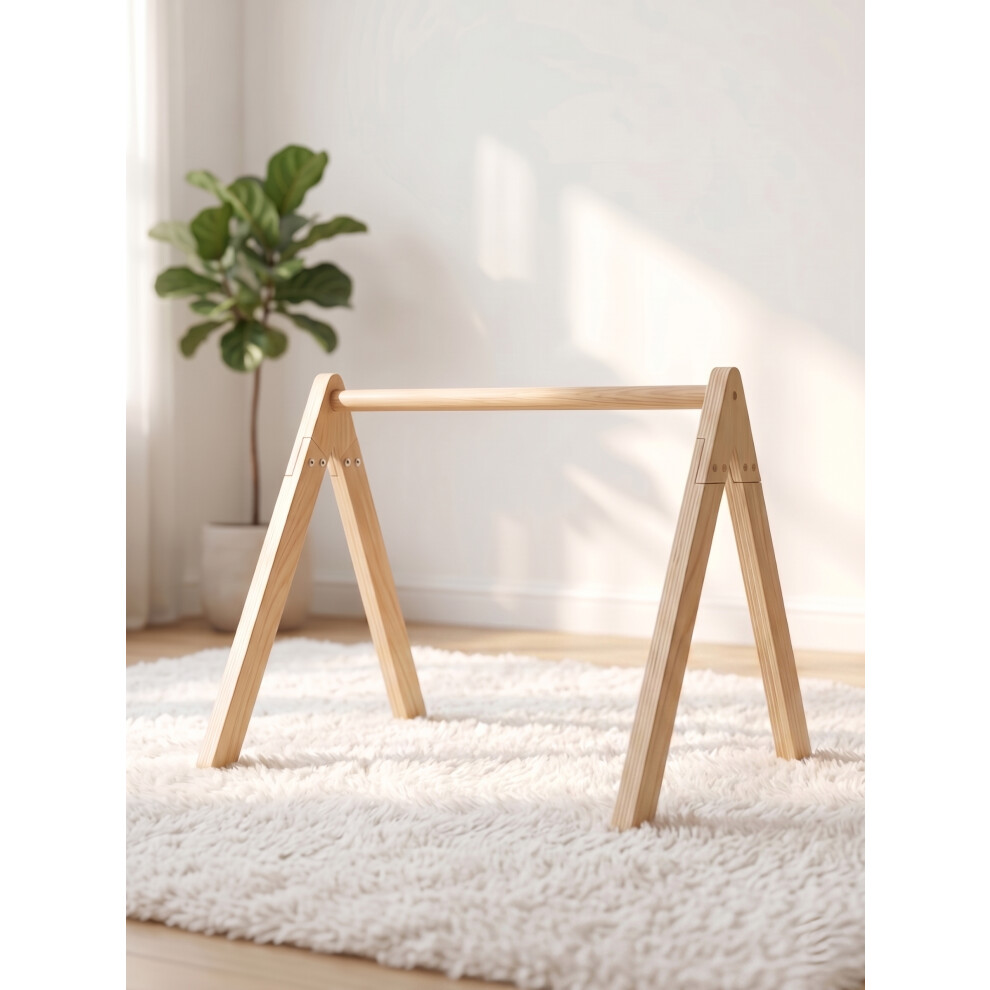 Montessori Wooden Play Gym Frame Only Minidream