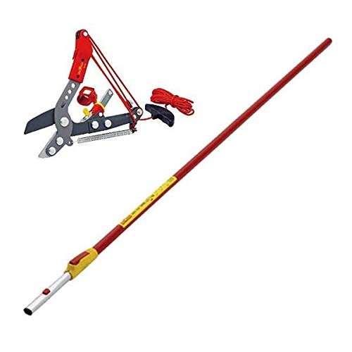 WOLF Garten Wolf-Garten Adjustable Anvil Tree Loppers RCVM Garden & ZMV4 Telescopic Handle