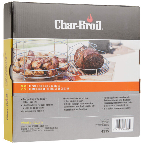 Char-Broil The Big Easy Bunk Bed Basket 2