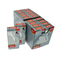 SWAN ULTRA SLIM FILTERS - NEW - 6 PACKETS X 126 PRE CUT FILTER TIPS